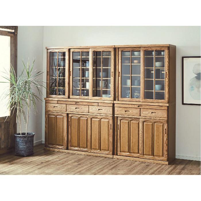 値下げ‼️おしゃれな食器棚（送料込み） 楽天市場】スーパーセール（食器棚・キッチンボード｜キッチン収納