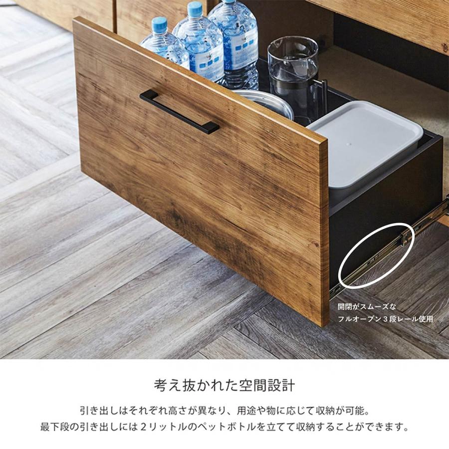 難あり　キッチンカウンター 幅140×奥行50×高さ85 ブラウン 楽天市場】パモウナ カウンター 幅140cm 奥行50cm 高さ85cm EM