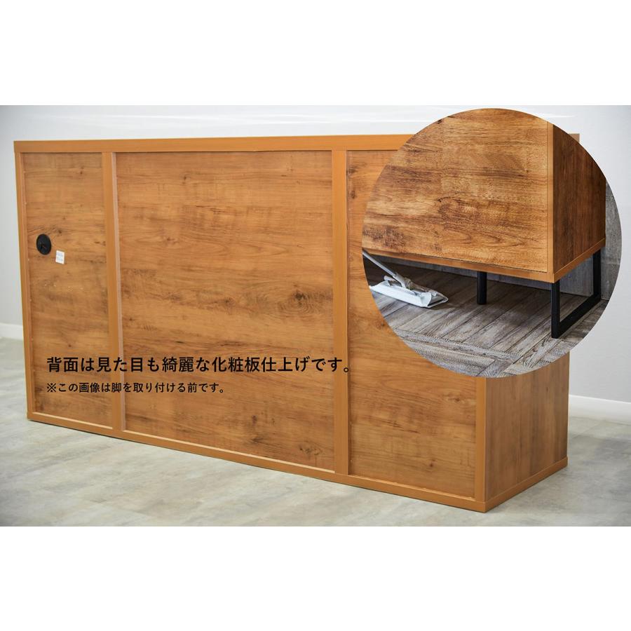 ステンレス天板 カウンター 幅140 キッチン収納 ダイニング