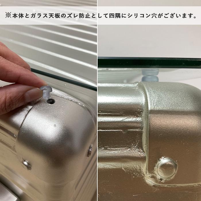 センターテーブル ポップ アメカジ アルミ風 インダストリアル新