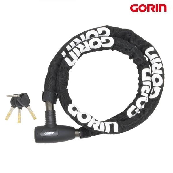 GORIN(ゴリン）G226W-1200　ウェーブキージョイントワイヤーロック /ブラック｜ms-ad