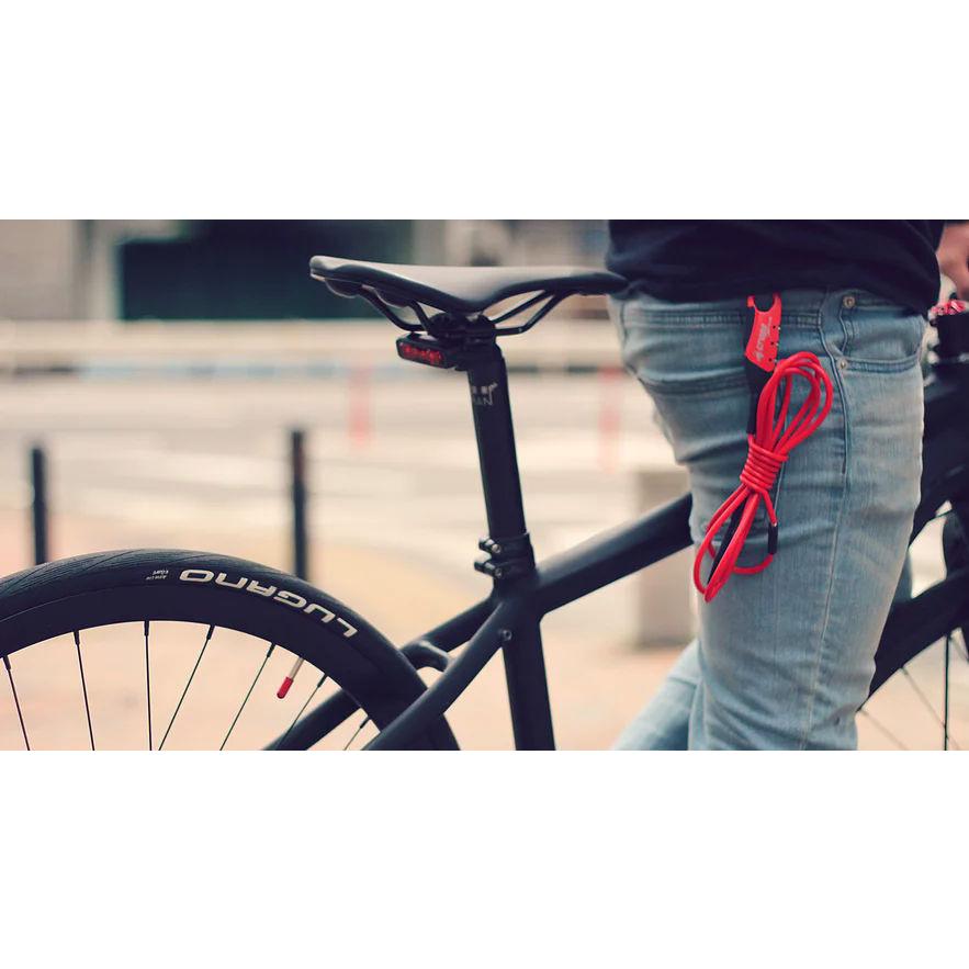 crops Q4-EASY WRAP φ4x1800mm (ブラック) クロップス Q4 イージーラップ 3桁式ダイヤルロック カギ |  | 02