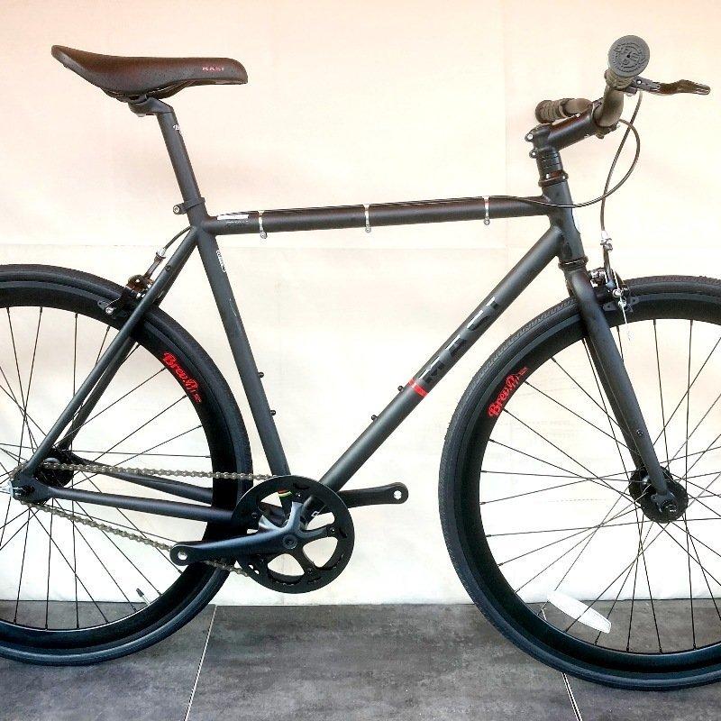 ピストバイク MASI FIXED UNO RISER (マッドブラック) マジィ フィクスド ウノ ライザー / Matte Black