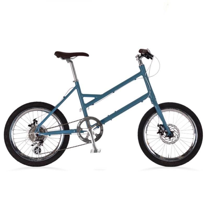 ミニベロ ライトウェイ グレイシア (マットディープブルー) 2024 RITEWAY GLACIER 小径自転車｜ms-ad