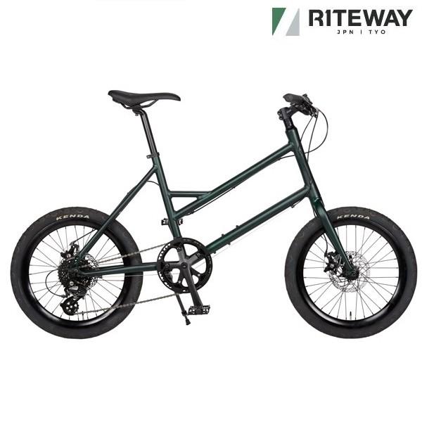 ミニベロ ライトウェイ グレイシア (マットダークオリーブ) 2024 RITEWAY GLACIER 小径自転車｜ms-ad