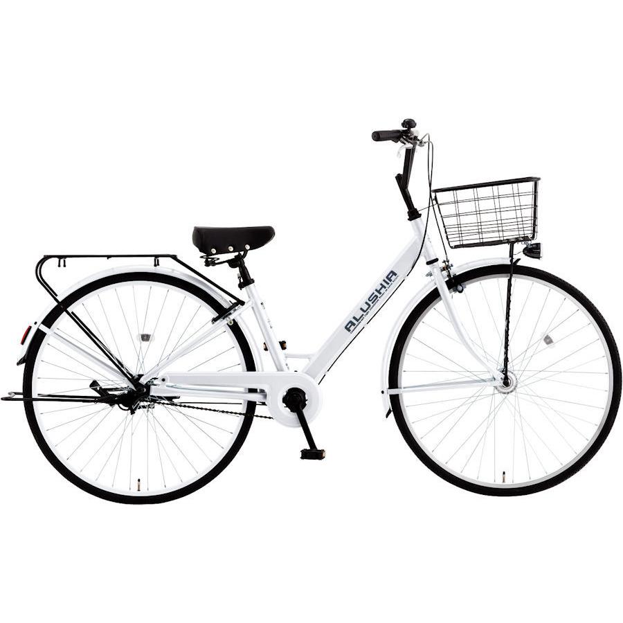 シティサイクル シオノ アルシア 27 オートライト (スノーホワイト