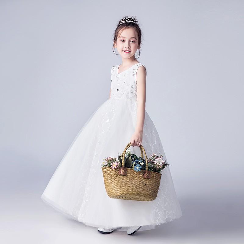 特売 ドレス キッズ コスチューム 子供 衣装 こども ロングワンピース 子供用 子供用ドレス ピアノ お姫様 子どもドレス キッズドレス 女の子 子供服 フラワーガー 格安即決 Zoetalentsolutions Com