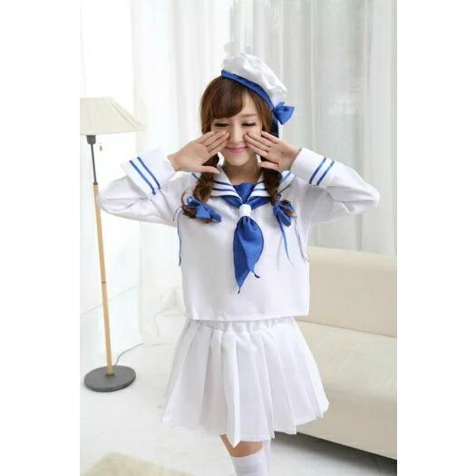 コスプレ 仮装 セーラー服 制服 マリン セーラー服 水兵 海兵 マリン