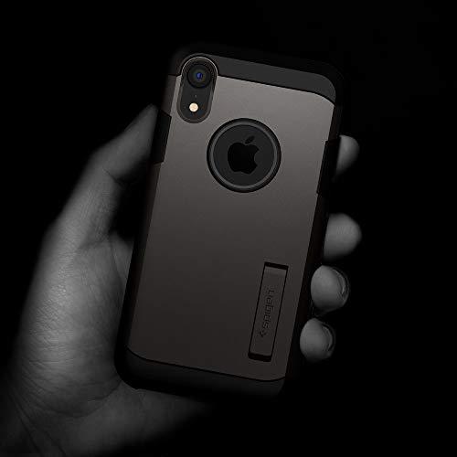 Spigen iPhone XR ケース 6.1インチ 対応 耐衝撃 スタンド機能 傷防止 カメラ保護 米軍MIL規格取得 衝撃 吸収 Qi充電 ワイヤレス充電 タフ・アーマー｜ms-niseko｜02