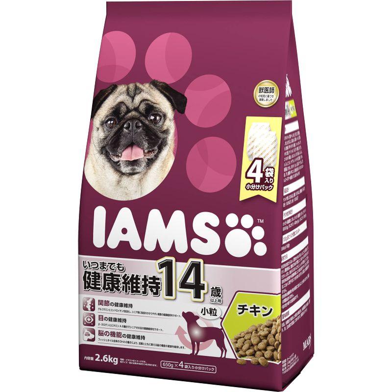 アイムス (IAMS) ドッグフード 14歳以上用 いつまでも健康維持 小粒 チキン シニア犬用 2.6kg 20230108073421