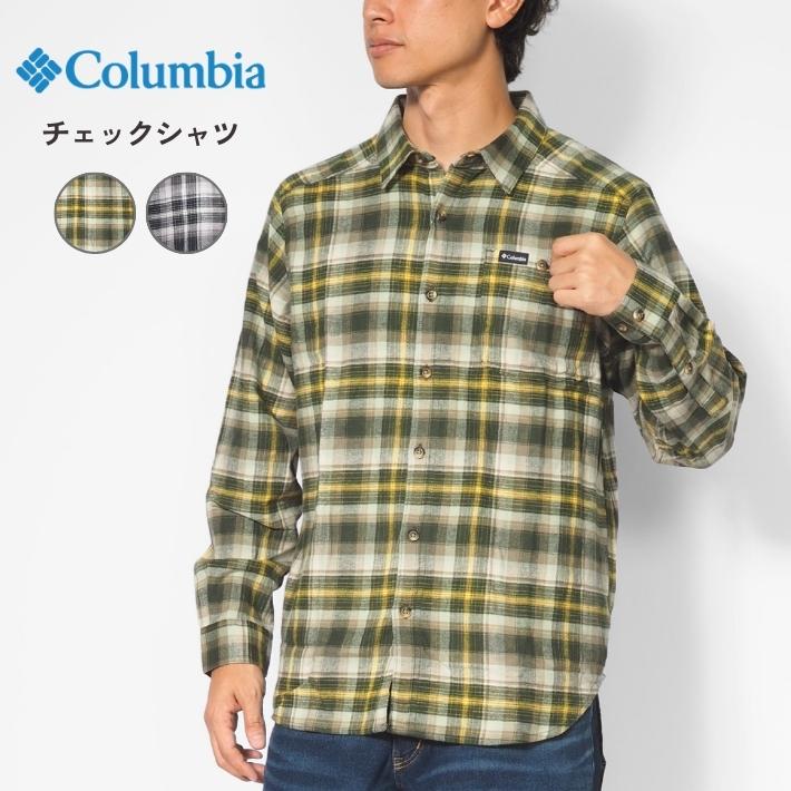Columbia（コロンビア） 長袖シャツ チェック ポケット (AE1523