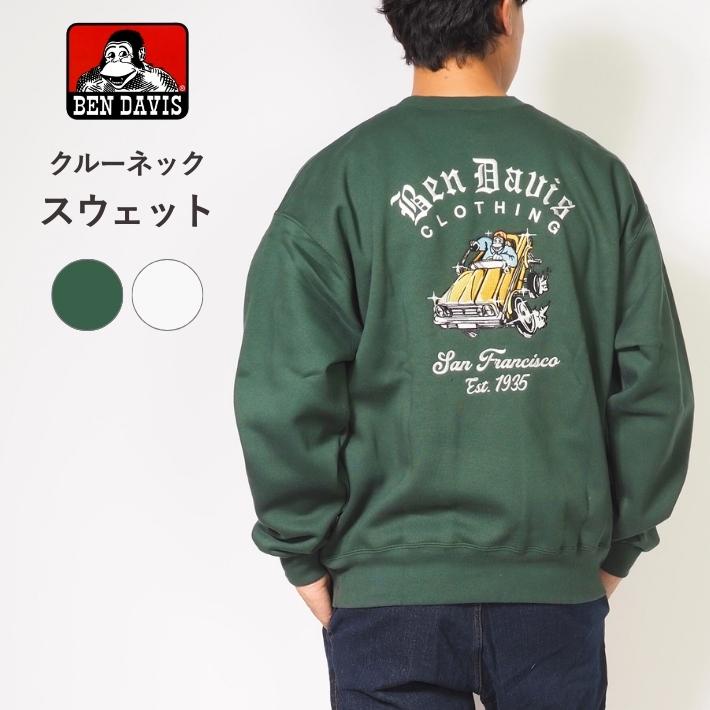 BEN DAVIS（ベンデイビス） スウェット トレーナー 裏起毛 バック 