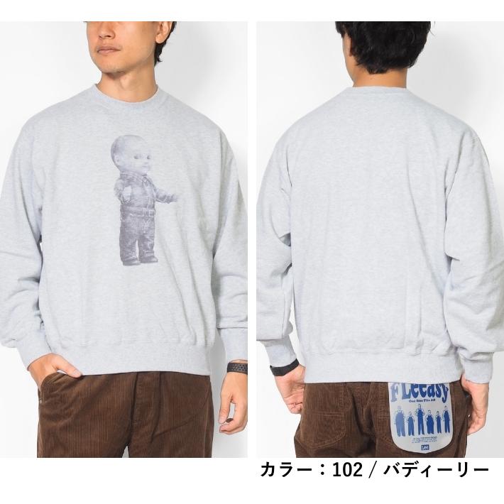 Lee（リー） トレーナー スウェット 裏毛 転写 プリント (LT3219