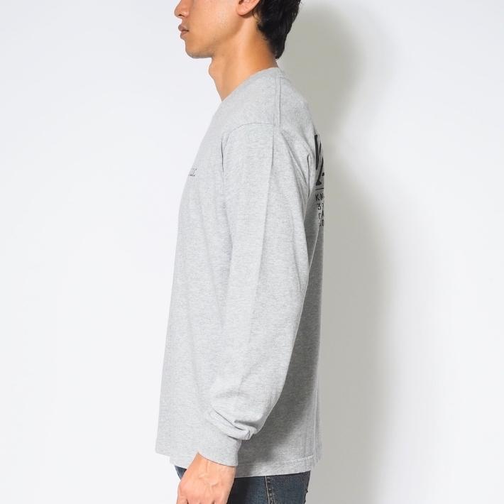 VALLEY APPAREL（バレイアパレル） ロンT 長袖 バーティカルロゴ