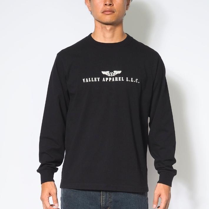VALLEY APPAREL（バレイアパレル） ロンT 長袖 WINGマーク (VC0008