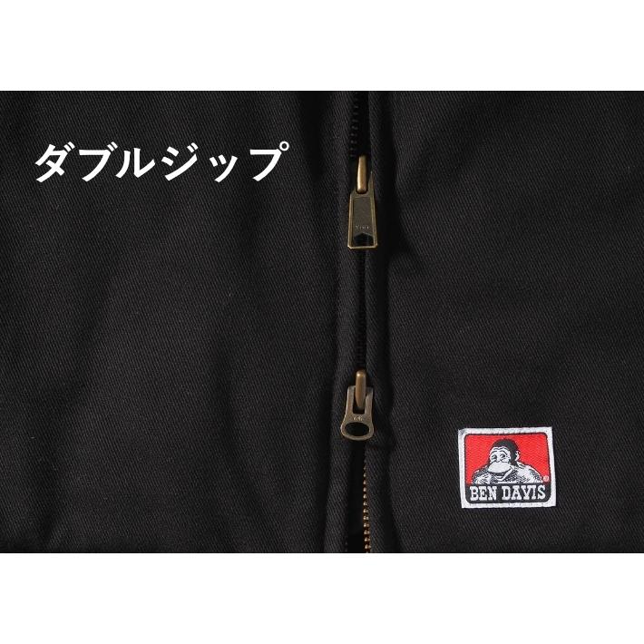 BEN DAVIS（ベンデイビス） ワークジャケット 中綿 ダブルジップ (T