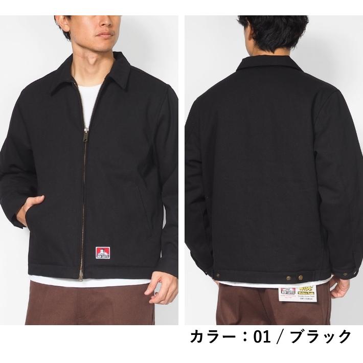 BEN DAVIS（ベンデイビス） ワークジャケット 中綿 ダブルジップ (T