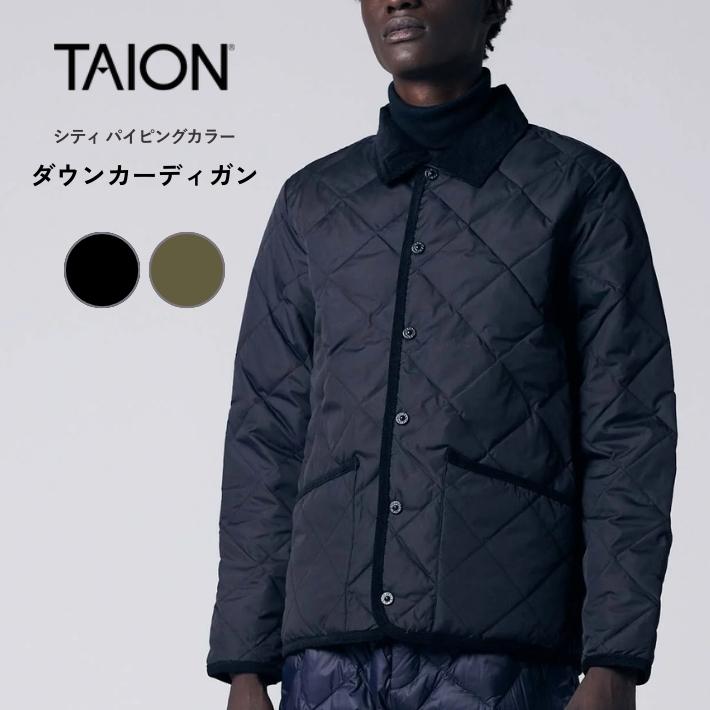 TAION（タイオン） ダウンジャケット パイピング (TAION-109CI) メンズ