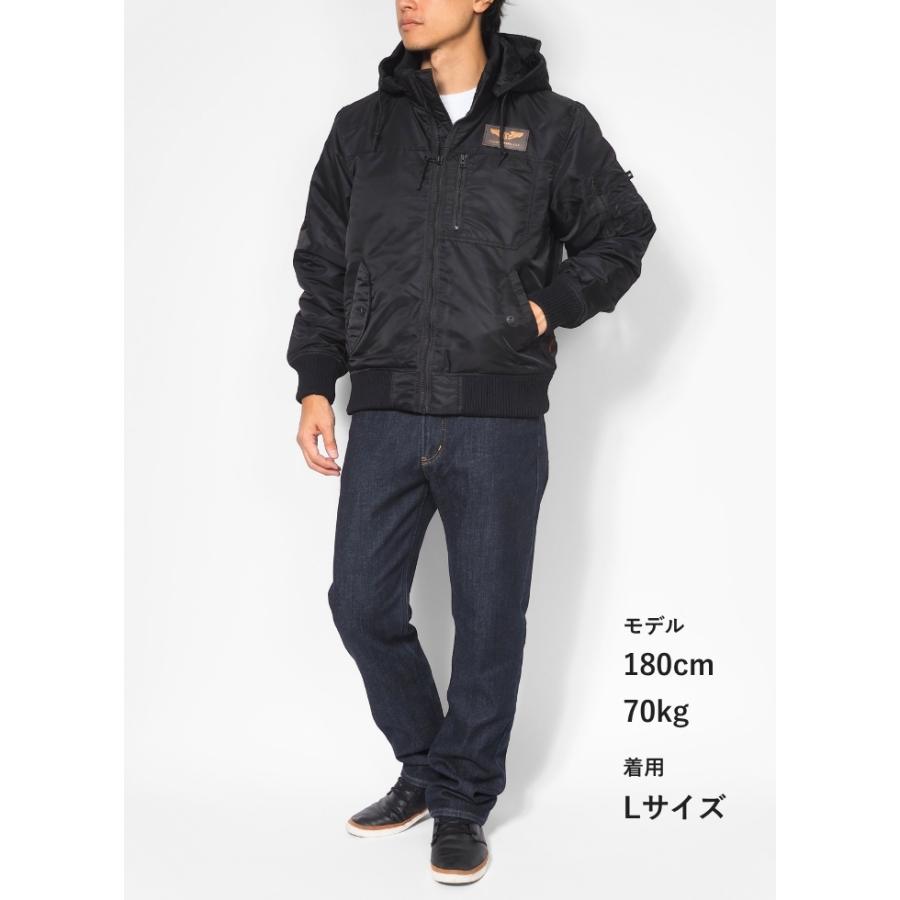 VALLEY APPAREL（バレイアパレル） フーデット リブ ジャケット