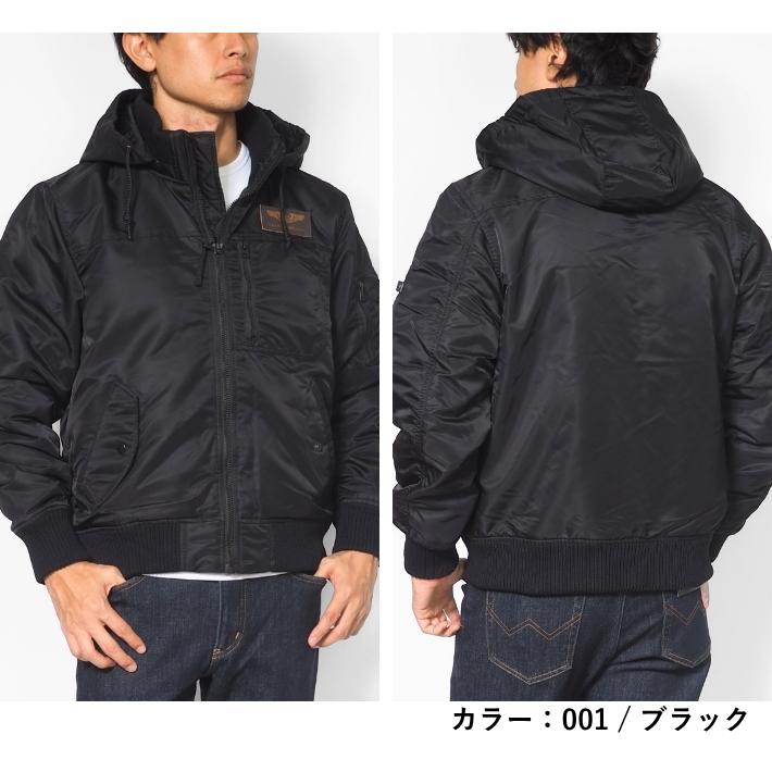 VALLEY APPAREL（バレイアパレル） フーデット リブ ジャケット