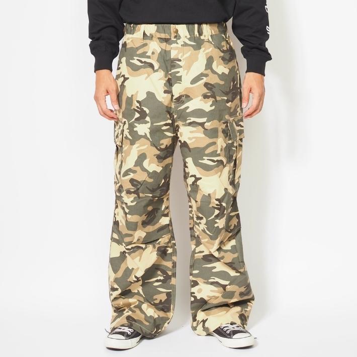 BEN DAVIS（ベンデイビス） カーゴパンツ 迷彩 カモ柄 オーバー