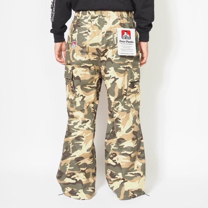 BEN DAVIS（ベンデイビス） カーゴパンツ 迷彩 カモ柄 オーバー