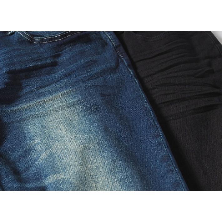 デニムフレアパンツ メンズ スリム ブーツカット ジーンズ ストレッチ 
