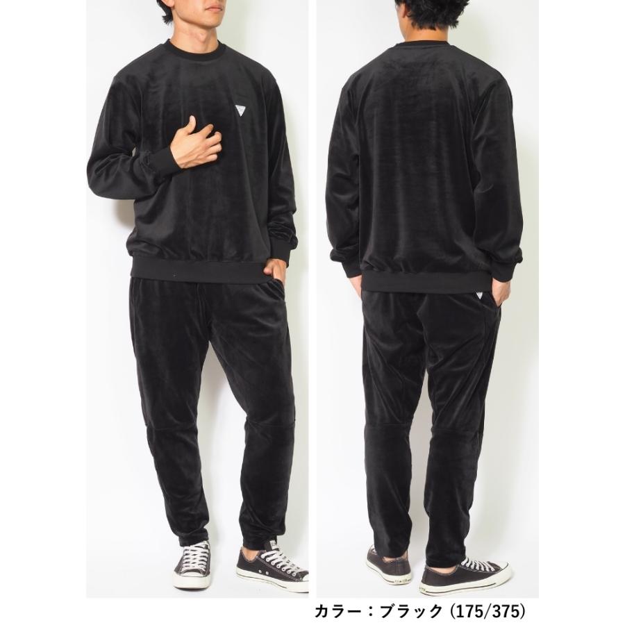 F.L.E セール EDWIN エドウィン FLE セットアップ メンズ ベロア 秋冬