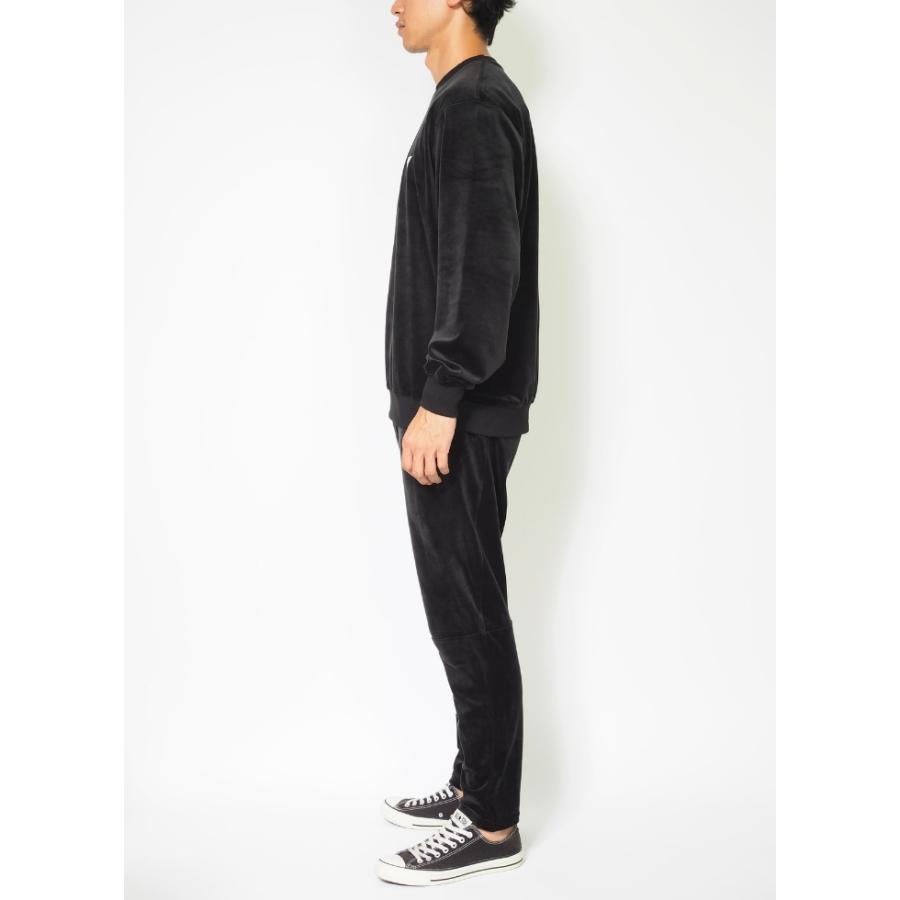 F.L.E セール EDWIN エドウィン FLE セットアップ メンズ ベロア 秋冬