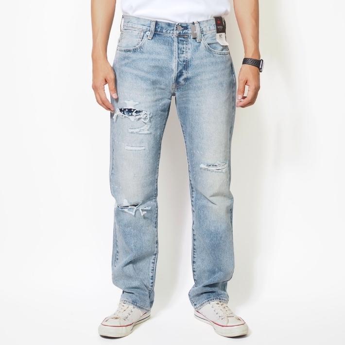 Levis PReMIUM LEVIS リーバイス 501 セルビッジ リペア ダメージ