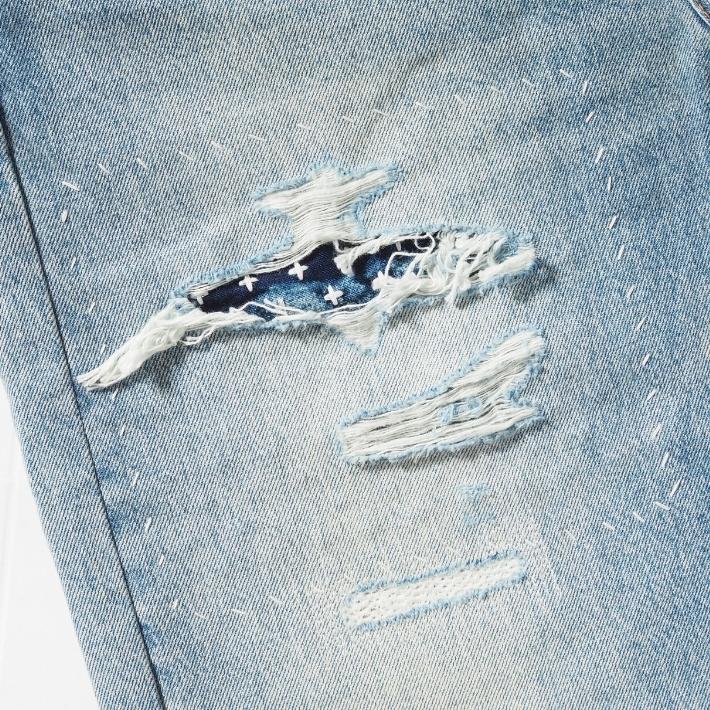 Levis PReMIUM LEVIS リーバイス 501 セルビッジ リペア ダメージ