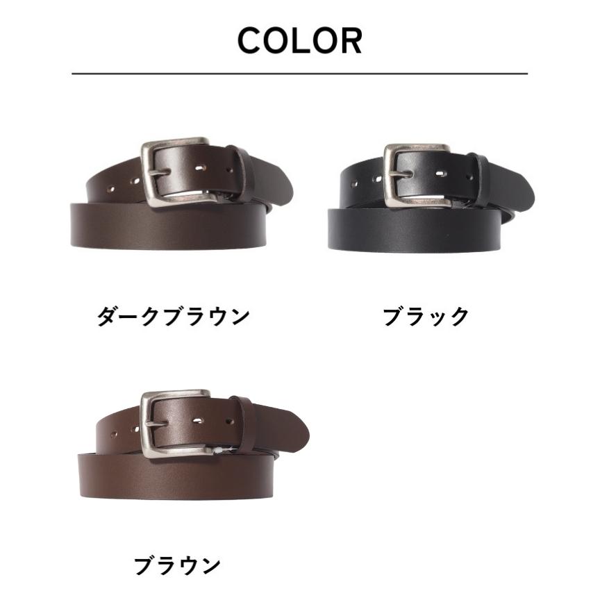 飯田工房 イイダコウボウ レザーベルト 牛革 33mm 本革 日本製 (IK3588