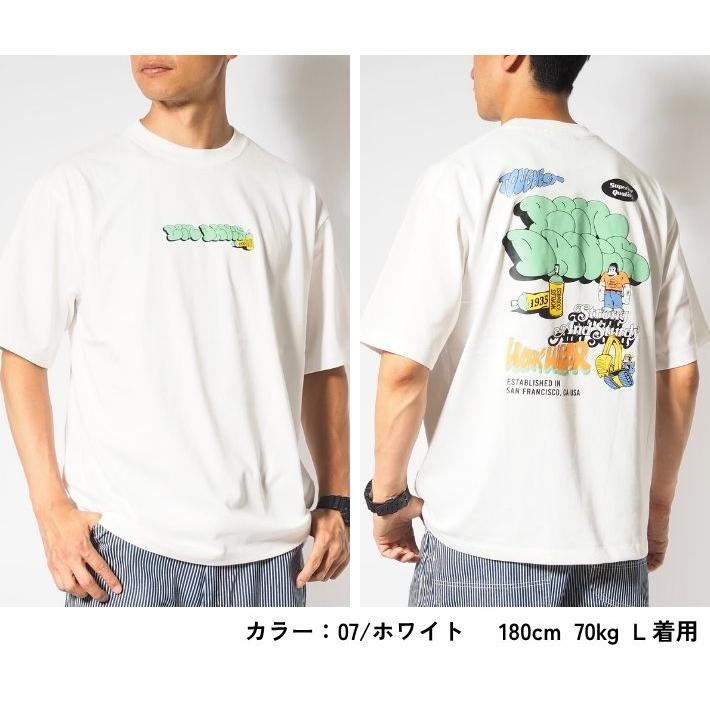 BEN DAVIS（ベンデイビス） セール Tシャツ 半袖 スプレー マルチロゴ
