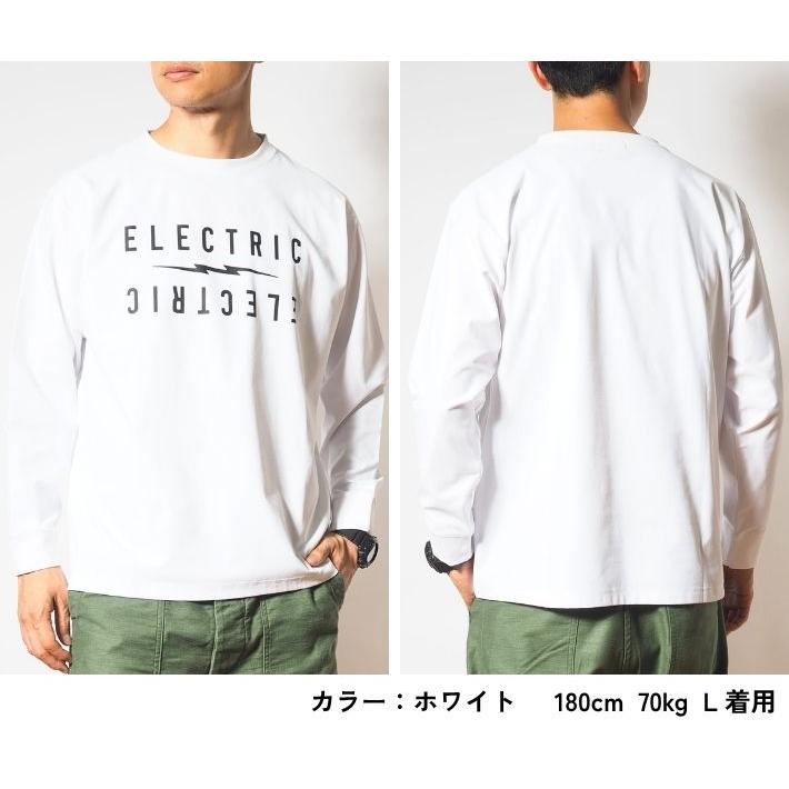 ELECTRIC（エレクトリック） ロンT 長袖 アレンジロゴ 冷感 速乾