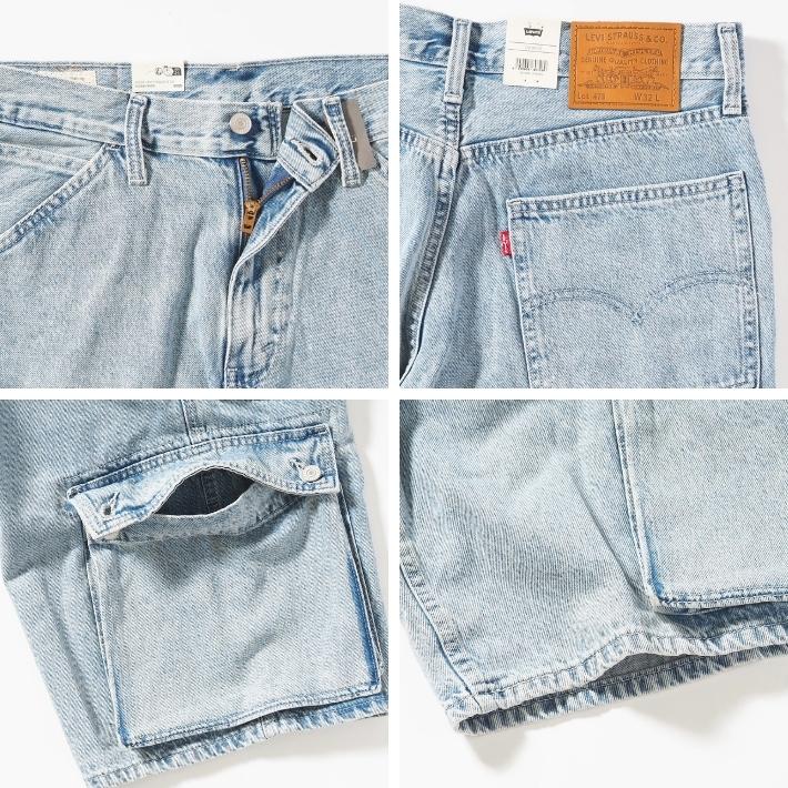 Levi's LEVI'S リーバイス 478 バギー カーゴ ショーツ デニム