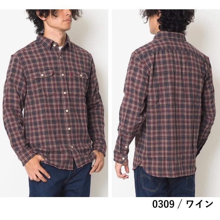 Levi's（リーバイス） LEVIS チェックシャツ 長袖 綿100% (19573