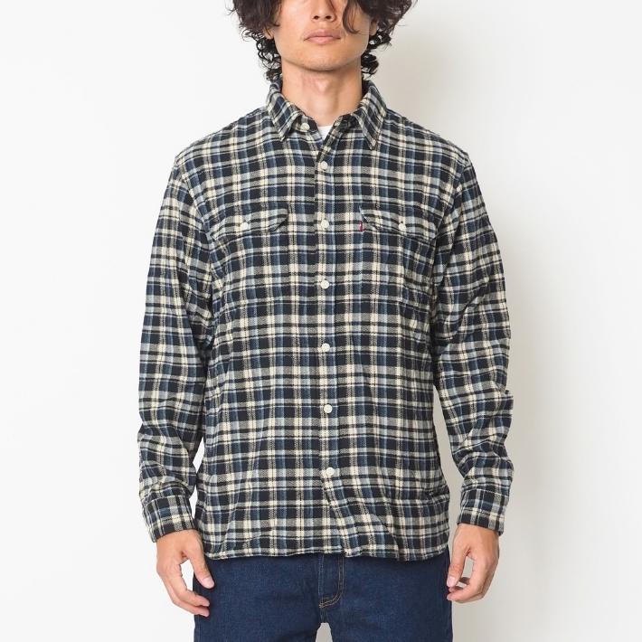 Levi's（リーバイス） LEVIS チェックシャツ 長袖 綿100% (19573