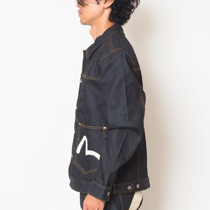 EVISU（エヴィス） デニムジャケット リラックスフィット カモメ