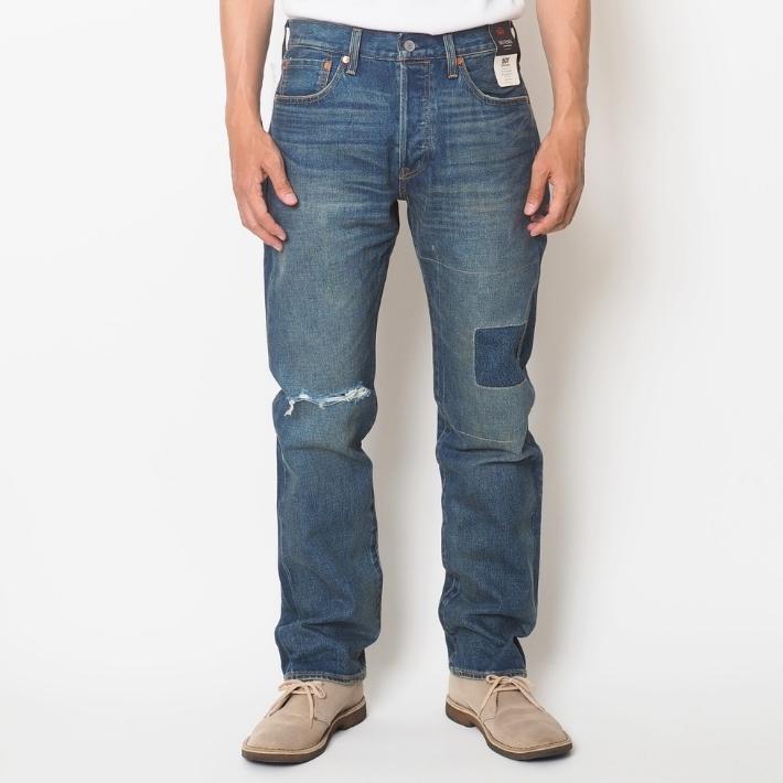 Levi's（リーバイス） LEVIS 501 セルビッチ クラッシュ ダメージ