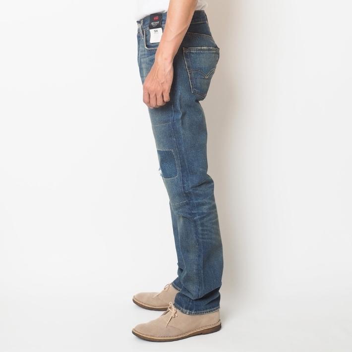 Levi's（リーバイス） LEVIS 501 セルビッチ クラッシュ ダメージ