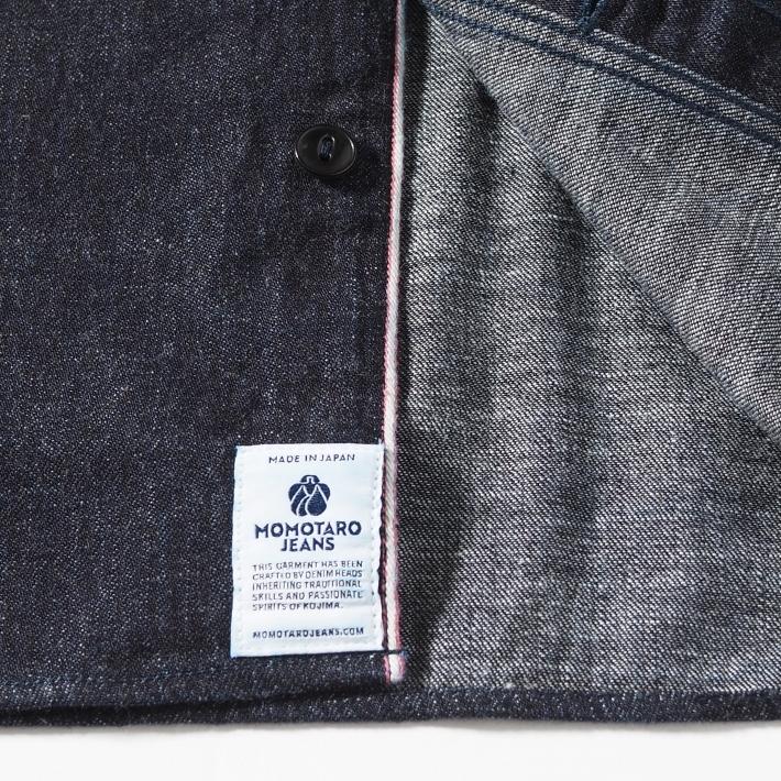 桃太郎ジーンズ（MOMOTARO JEANS） セルビッチ デニムシャツ 日本製 綿