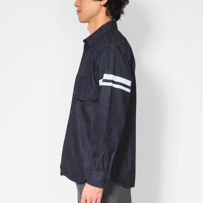 桃太郎ジーンズ（MOMOTARO JEANS） セルビッチ デニムシャツ 日本製 綿