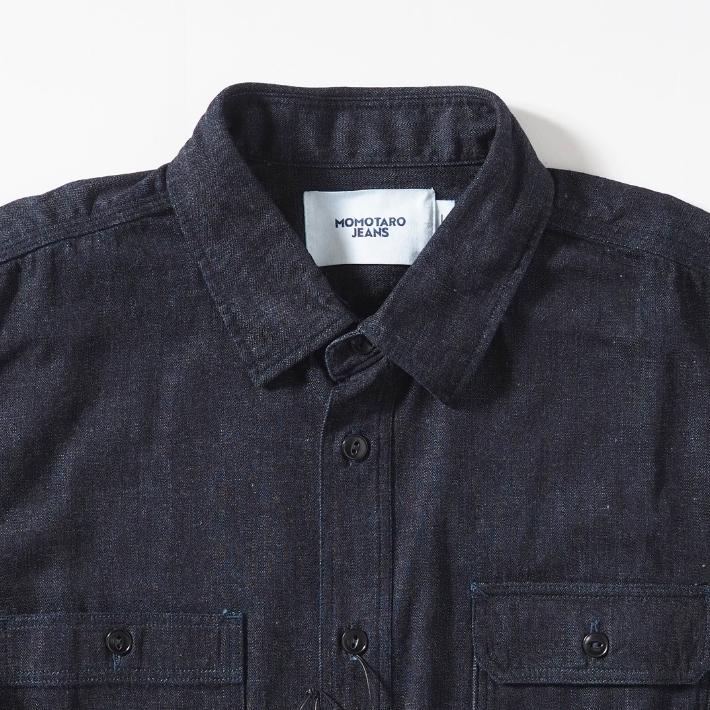 桃太郎ジーンズ（MOMOTARO JEANS） セルビッチ デニムシャツ 日本製 綿