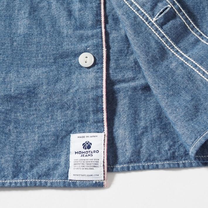 桃太郎ジーンズ（MOMOTARO JEANS） セルビッチ シャンブレーシャツ