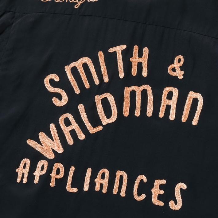 STYLE EYES スタイルアイズ ボウリングシャツ smith&waldman 開襟シャツ 日本製 レーヨン (SE39662) メンズファッション ブランドの画像