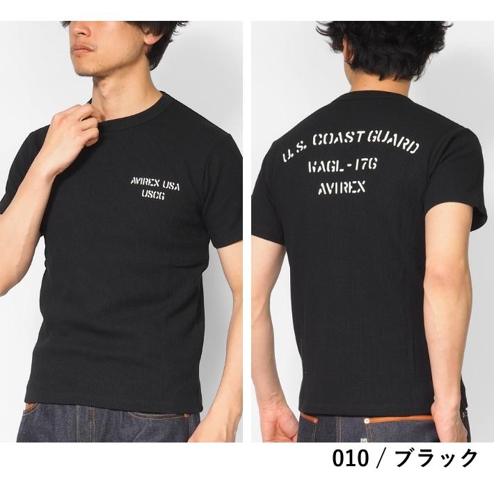 AVIREX（アヴィレックス） アビレックス Tシャツ 半袖 ワッフル