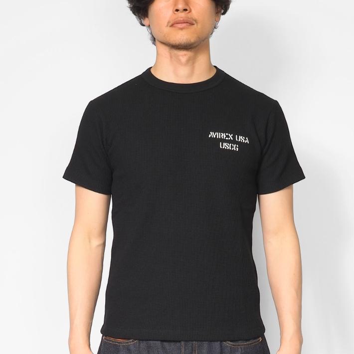 AVIREX（アヴィレックス） アビレックス Tシャツ 半袖 ワッフル 