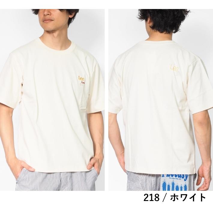 Lee（リー） Tシャツ 半袖 ワンポイント 刺繍 マルチロゴ (LT3204