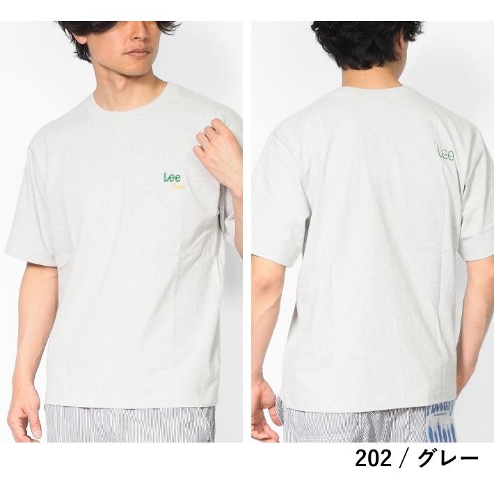 Lee（リー） Tシャツ 半袖 ワンポイント 刺繍 マルチロゴ (LT3204