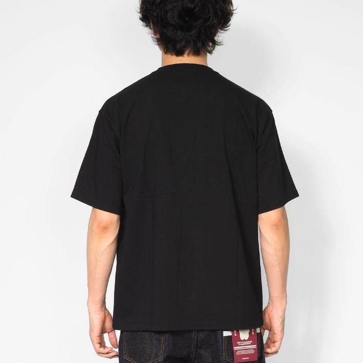 桃太郎ジーンズ（MOMOTARO JEANS） Tシャツ 半袖 ポケット 二本線 日本
